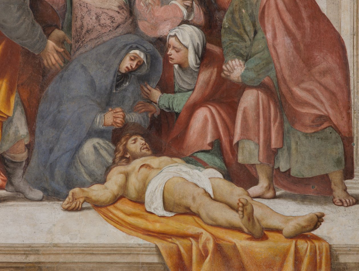 Counterfaccata, IL Pordenone, osadzanie 1522, detal autorstwa Giovanni Antonio Pordenone