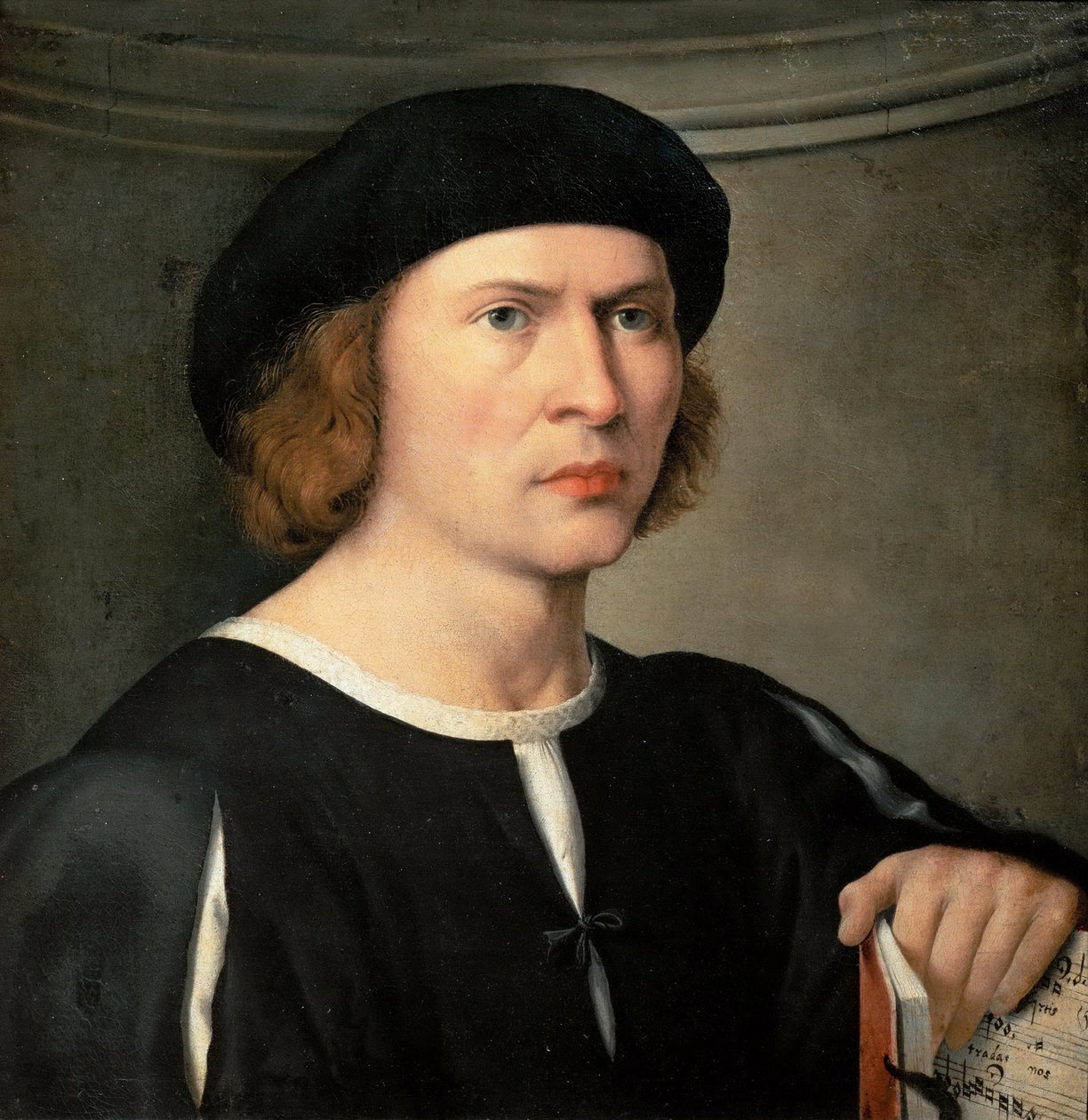 Portret muzyka autorstwa Le Pordenone (Giovanni Antonio de