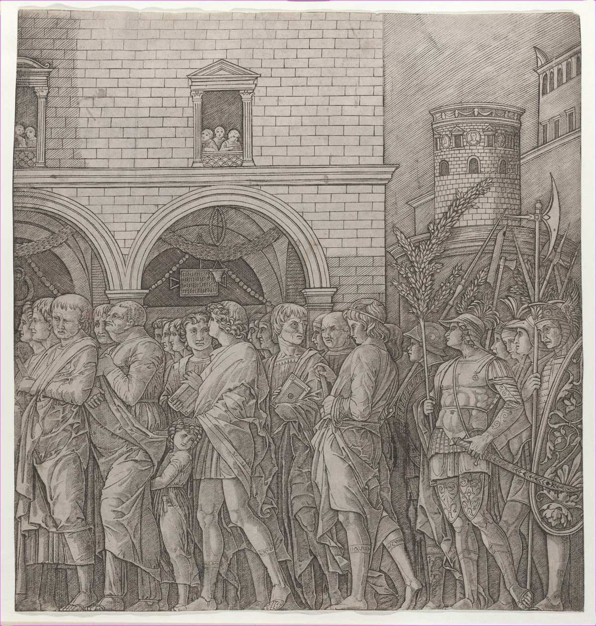 Triumf Cezara: senatorowie, 1470-1525., 1470-1525. autorstwa Giovanni Antonio da Brescia