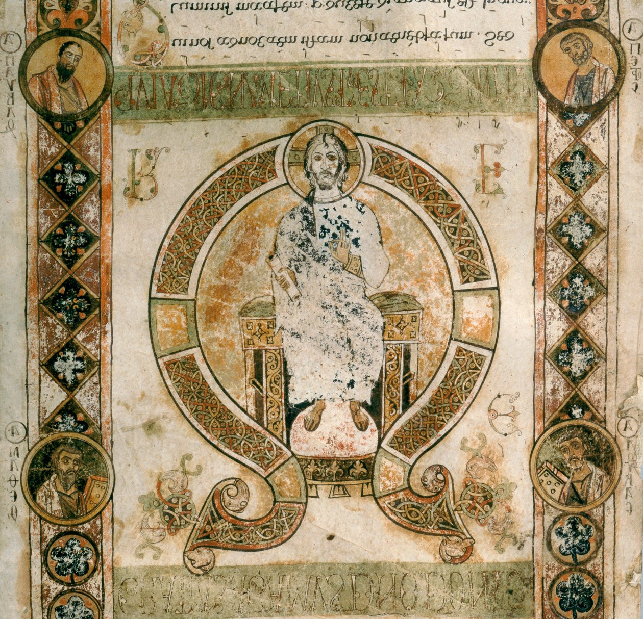 Chrystus w chwale. Exultet katedry San Sabino w Bari autorstwa Phillipe de Marlier