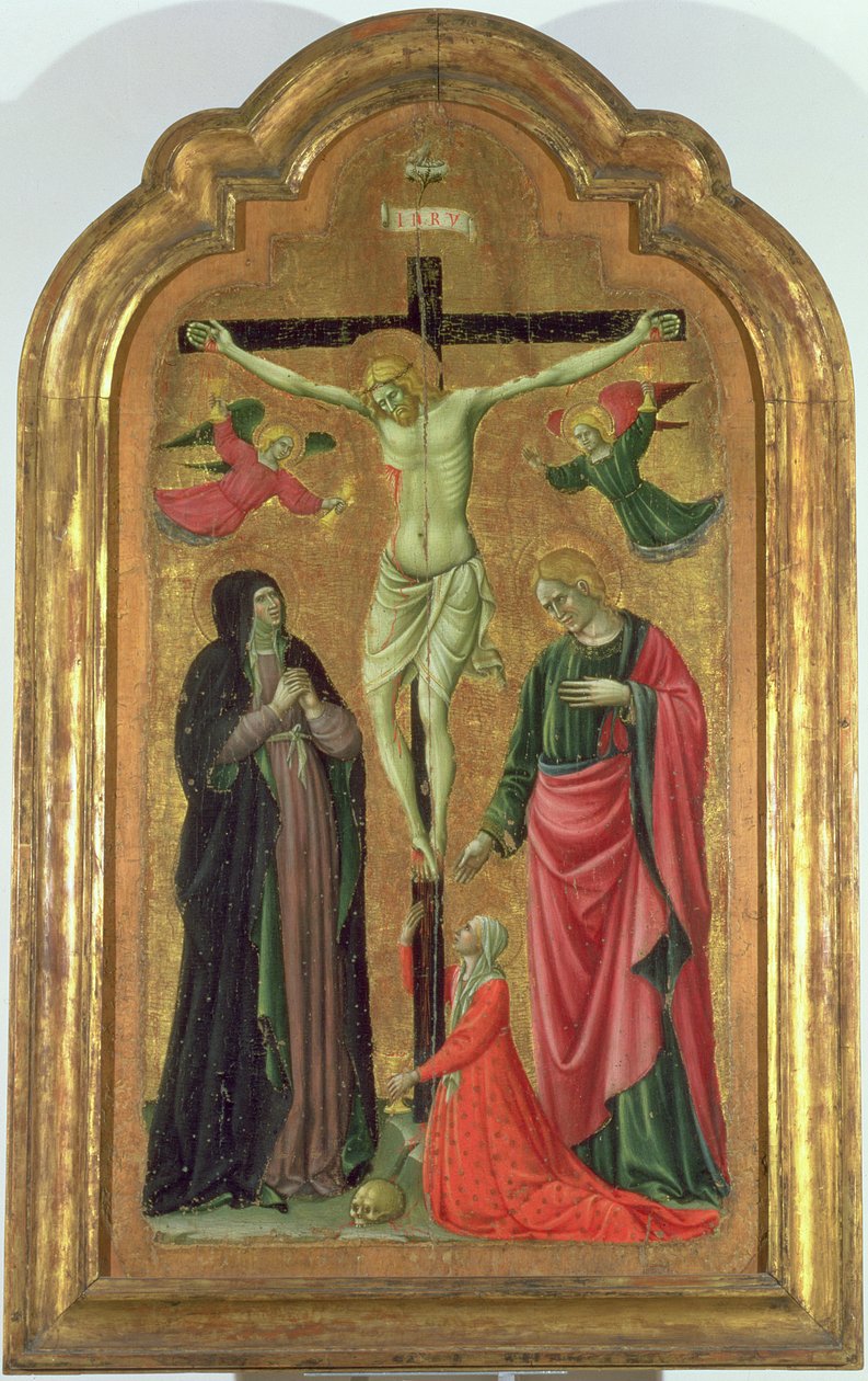 Ukrzyżowanie (tempera na panelu) autorstwa Giovanni Venanzi di Pesaro
