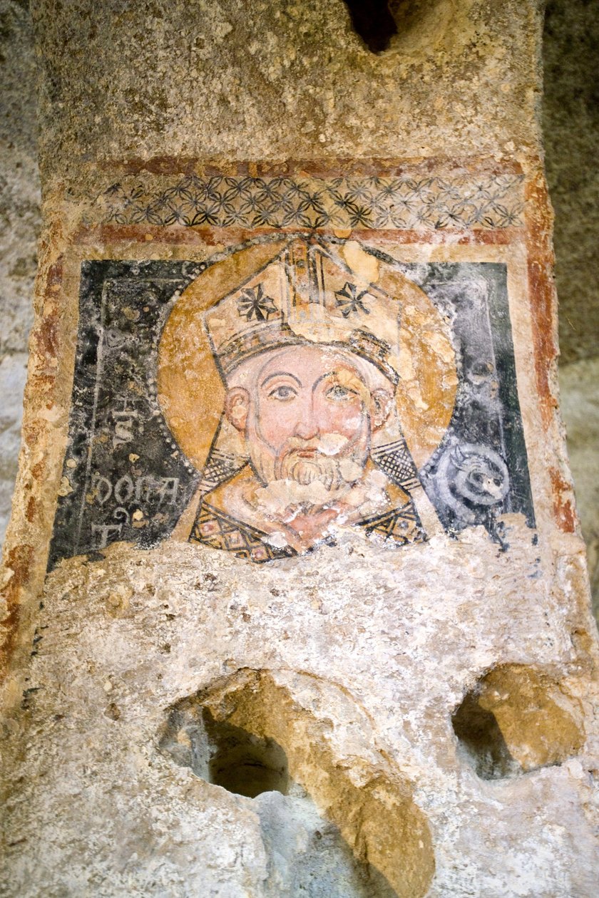Fresk, Skalisty kościół, Convicinio di Sant