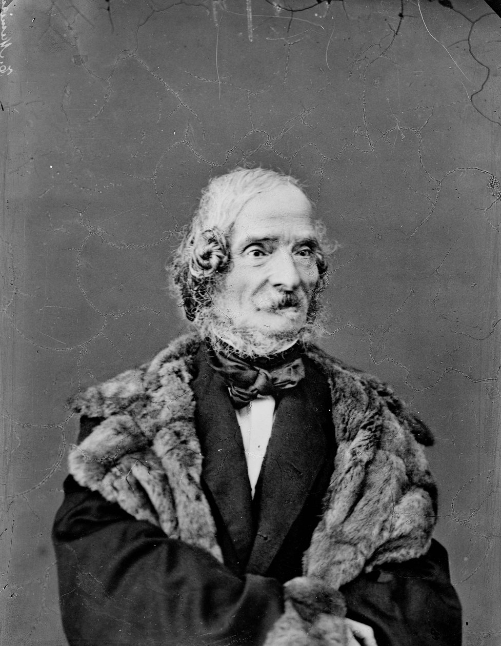 Terenzio Mamiani della Rovere (1799 - 1885), filozof, polityk i włoski pisarz autorstwa Phillipe de Marlier
