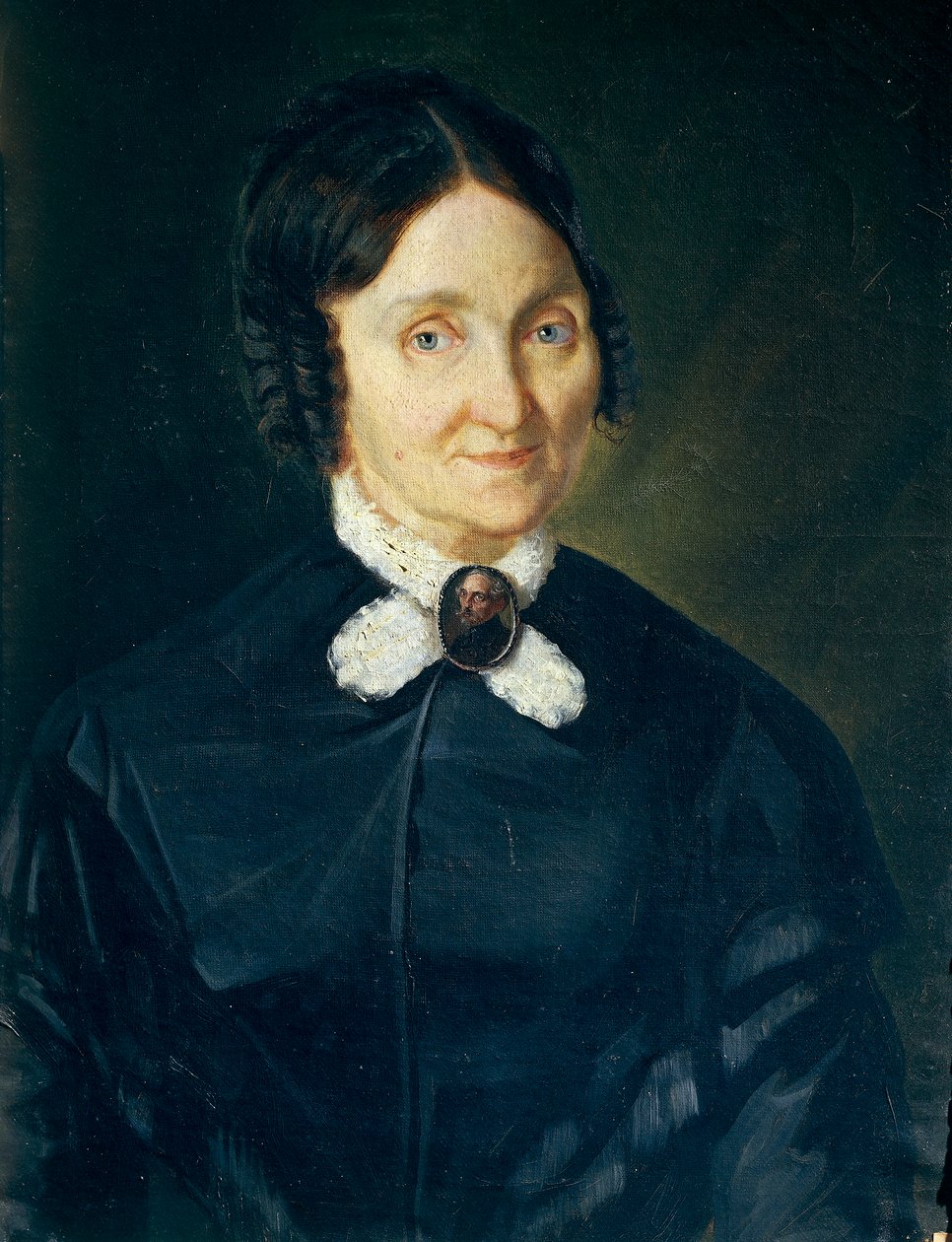 Portret Donny Tekli Antonini de Laska autorstwa Giovanniego Baccarlino, olej na płótnie, 47x63 cm autorstwa Giovanni Baccarlino