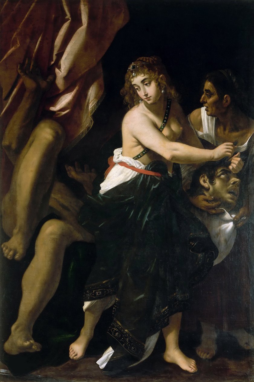 Judyta z głową Holofernesa, 1608. autorstwa Giovanni Baglione