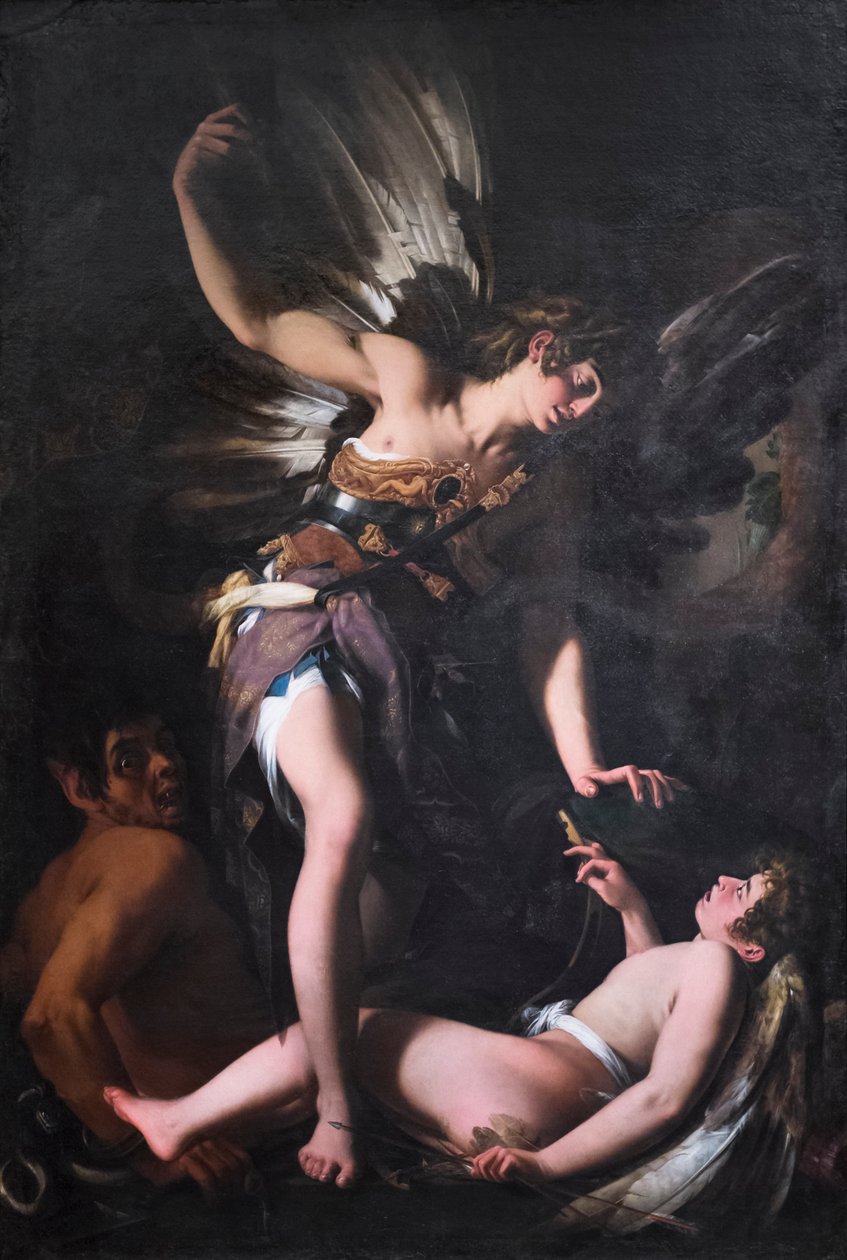Miłość święta i świecka autorstwa Giovanni Baglione