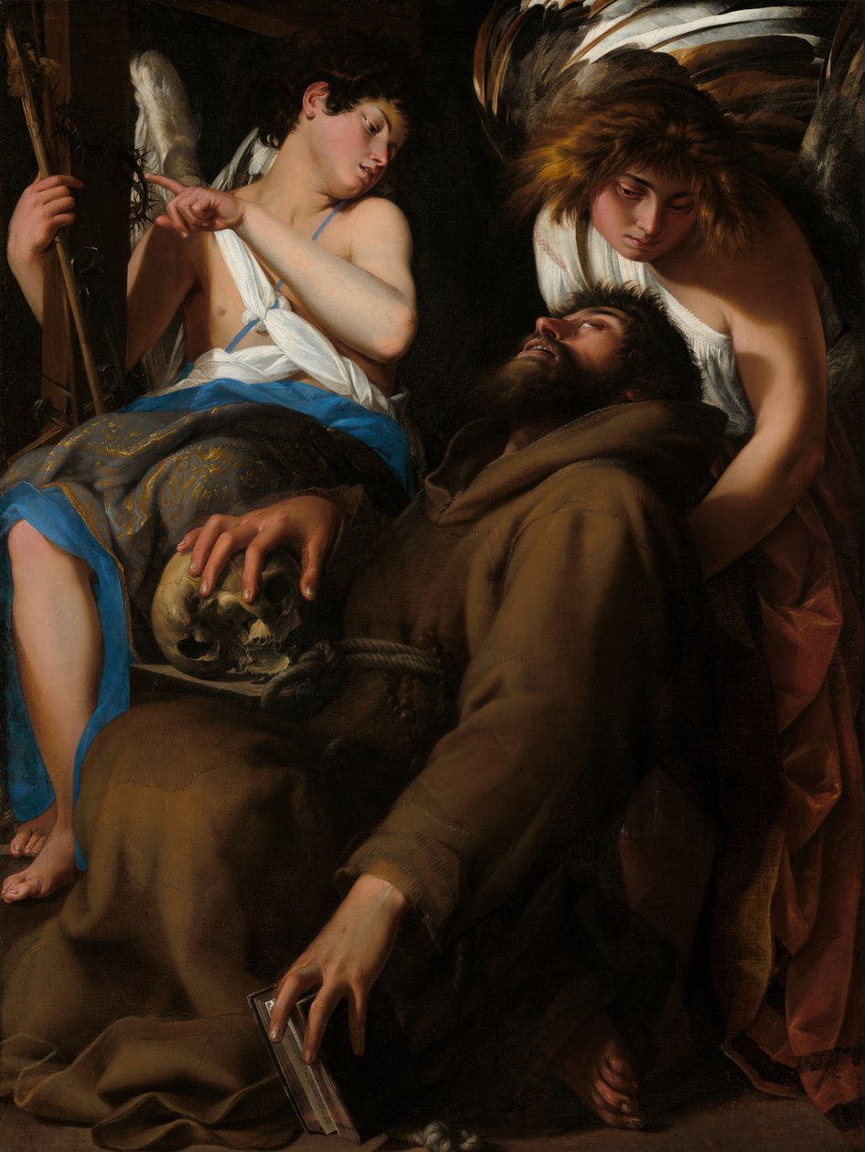 Ekstaza św. Franciszka, 1601. autorstwa Giovanni Baglione