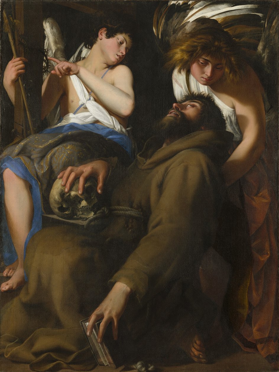 Ekstaza św. Franciszka, 1601 autorstwa Giovanni Baglione
