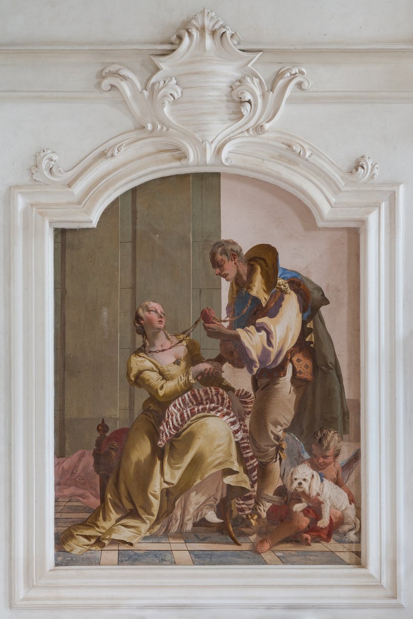 Zgoda małżeńska autorstwa Giovanni Battista Tiepolo