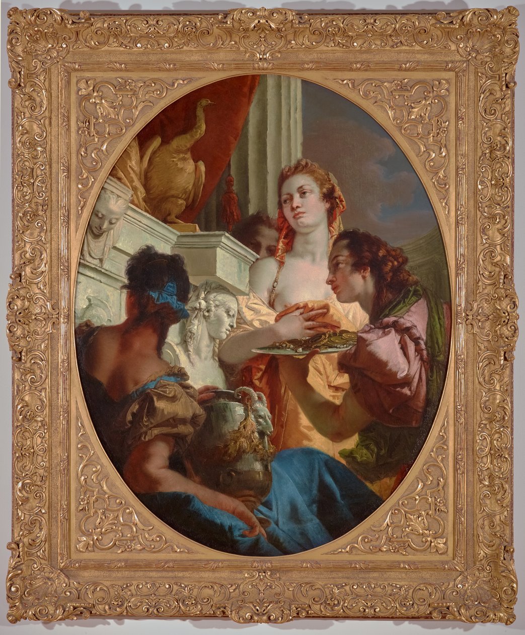 Rzymskie matrony składające ofiary Junonie 1745 (olej na płótnie) autorstwa Giovanni Battista (1696-1770) Tiepolo