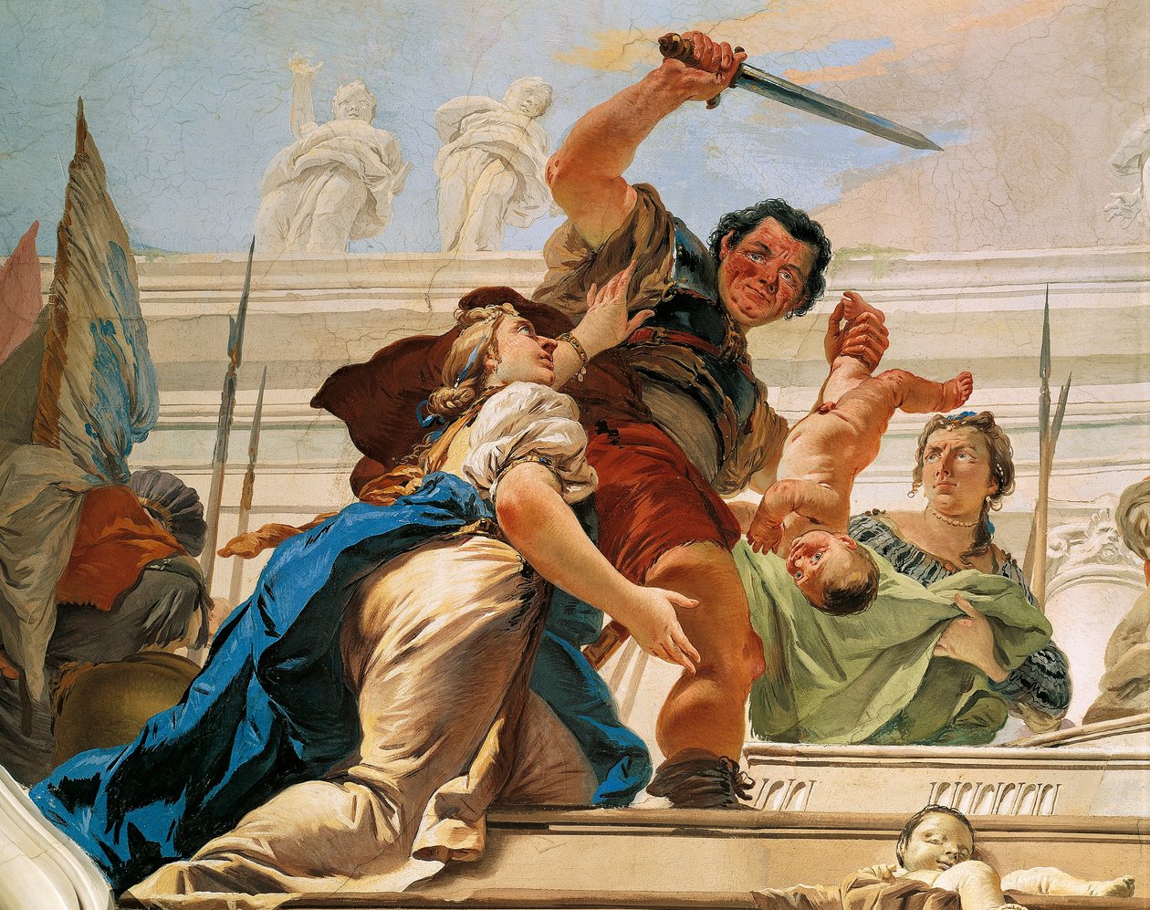 Wyrok Salomona autorstwa Giovanni Battista Tiepolo