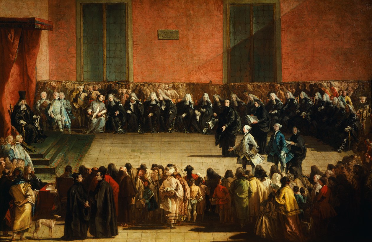Strategia na Arenie autorstwa Giovanni Battista Tiepolo