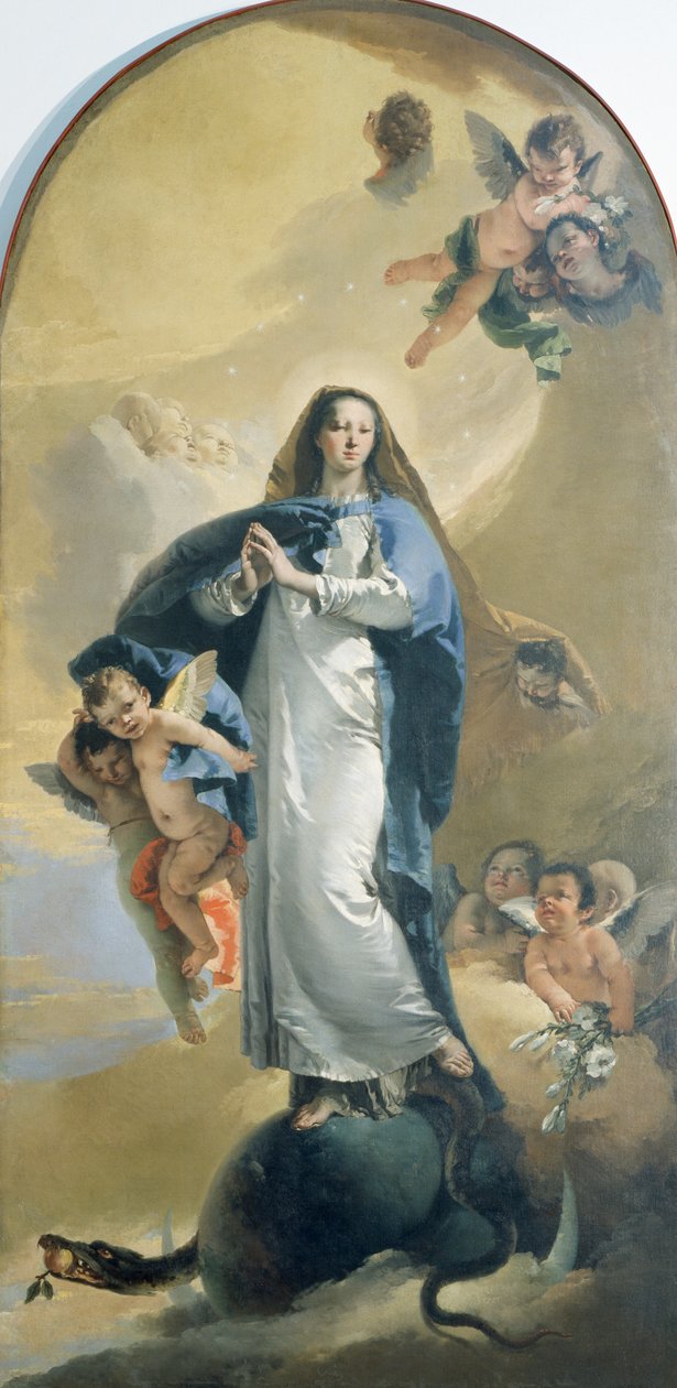 Niepokalane Poczęcie autorstwa Giovanni Battista Tiepolo