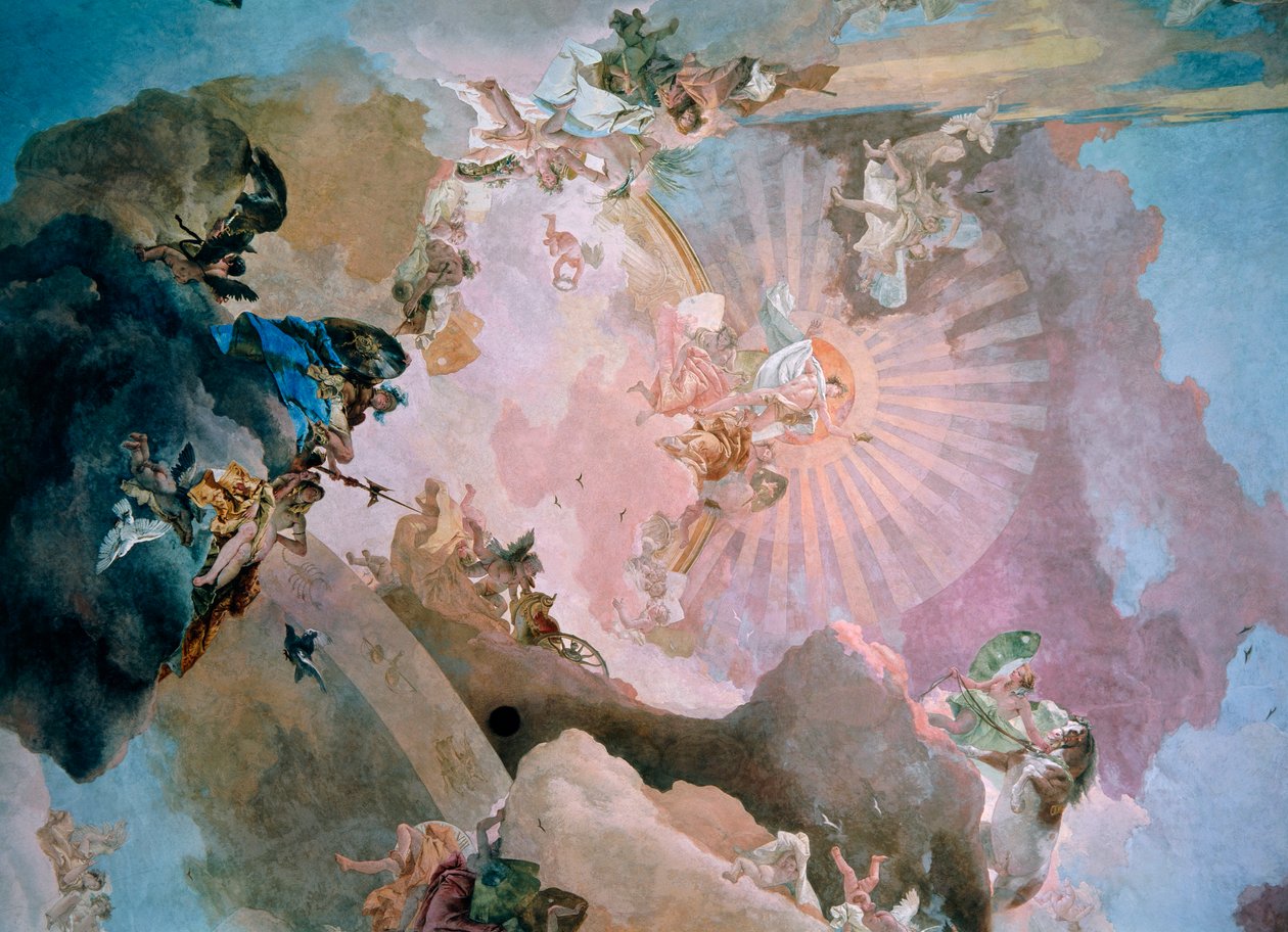 Olimp autorstwa Giovanni Battista Tiepolo
