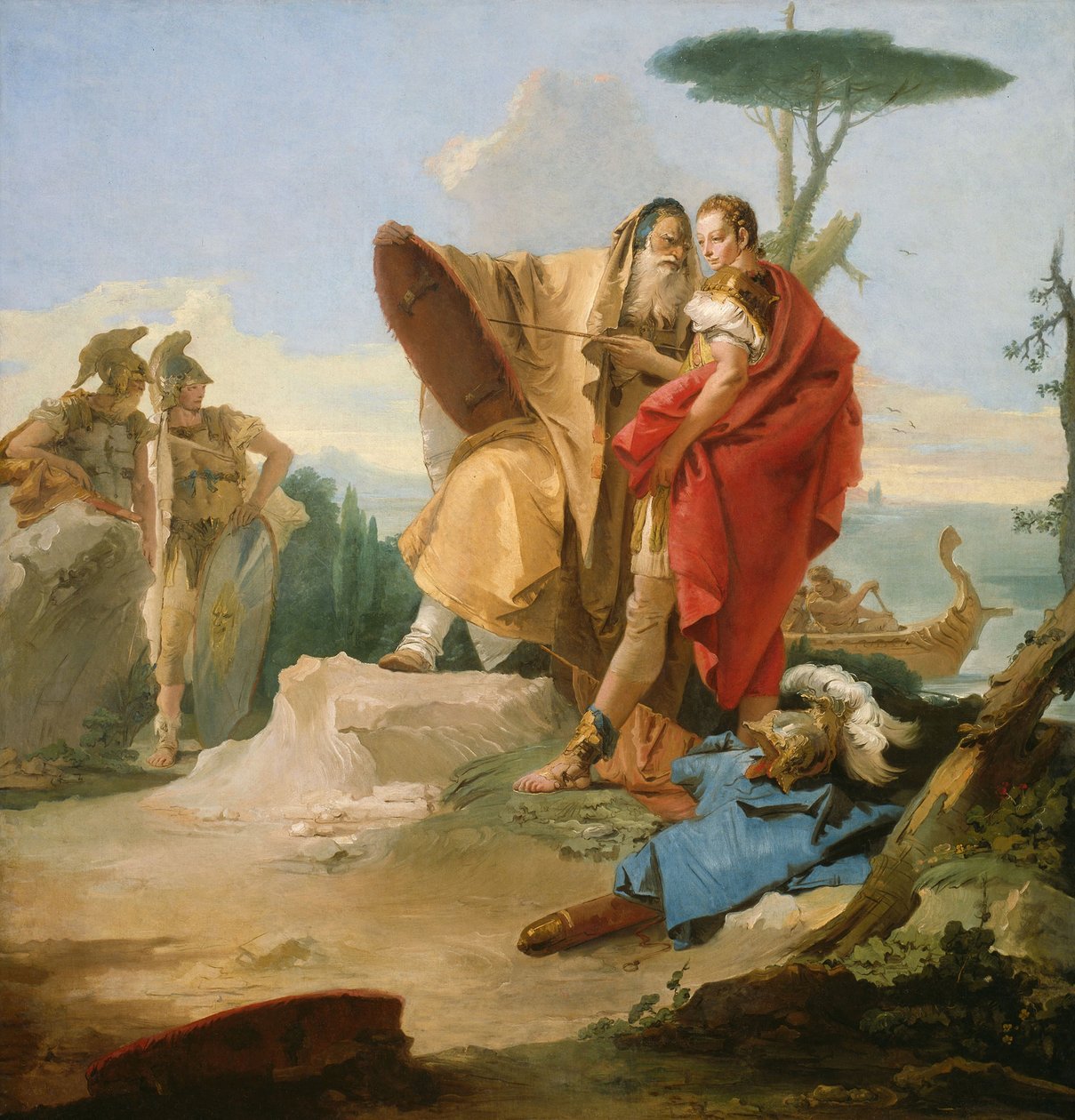 Rinaldo i Mag z Askalonu autorstwa Giovanni Battista Tiepolo