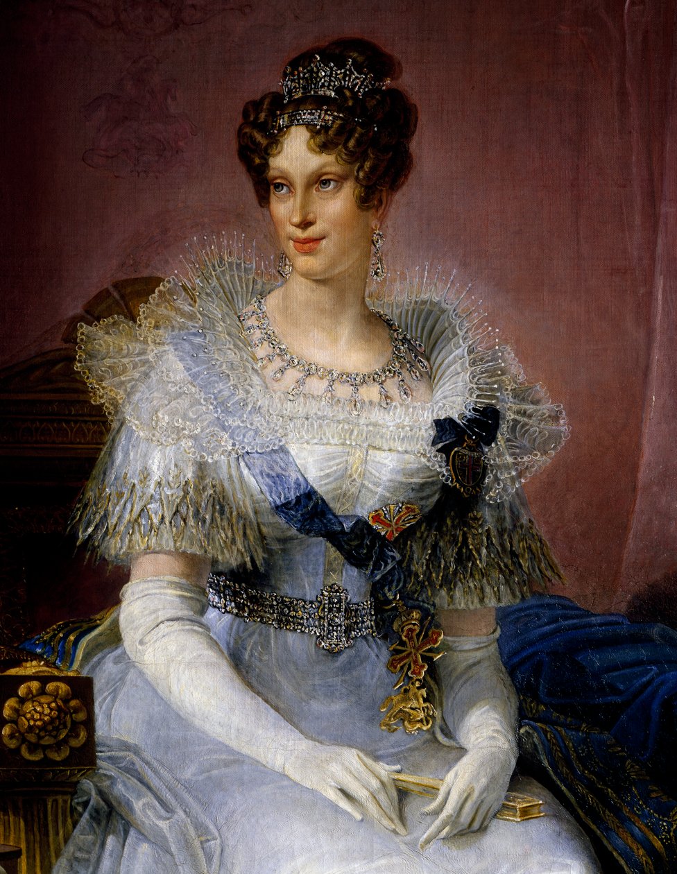 Portret Marii Louise, księżnej Parmy (Wiedeń) autorstwa Giovanni Battista Borghesi
