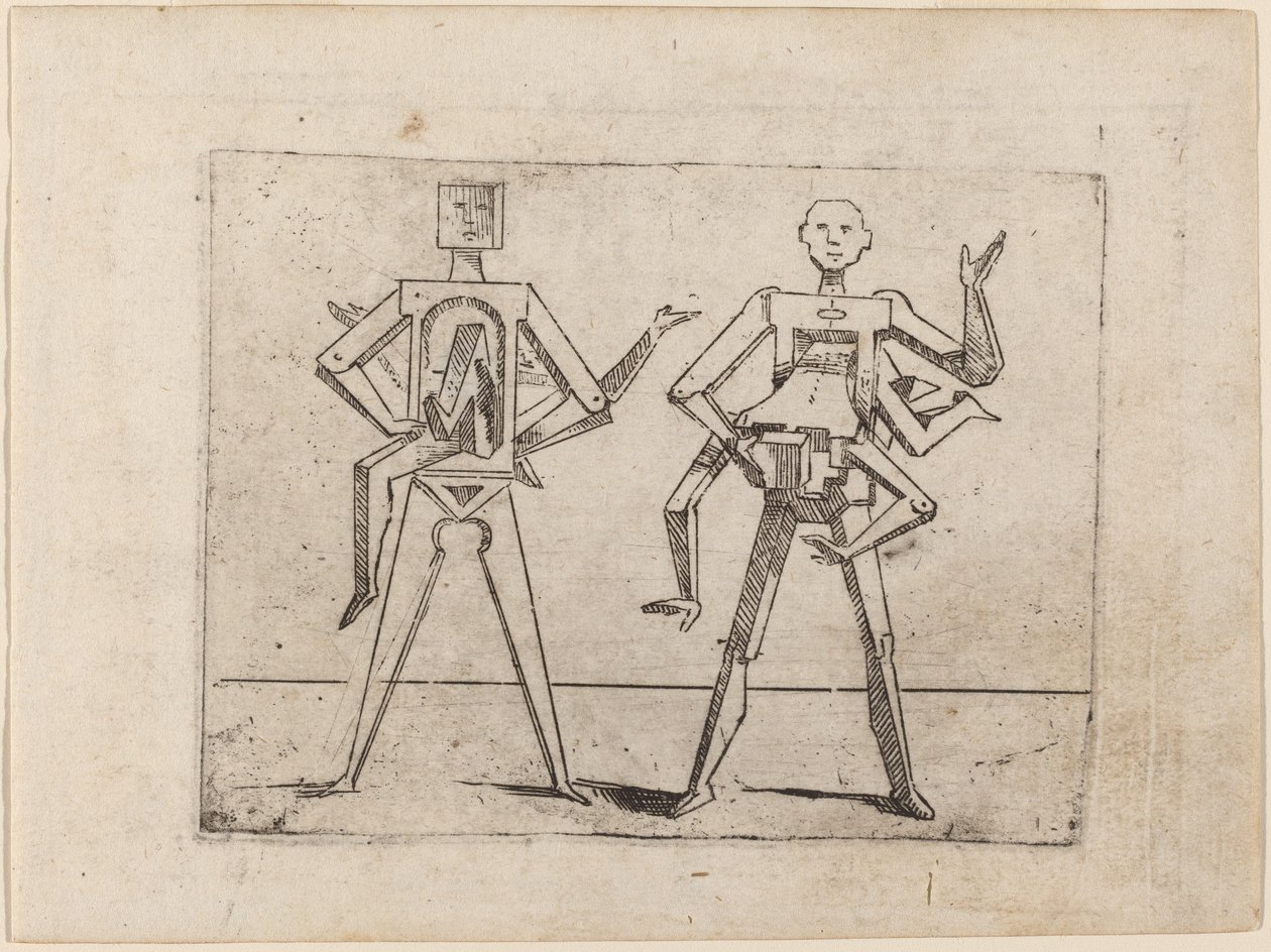 Z „Bizzarie di different Figures” autorstwa Giovanni Battista Bracelli