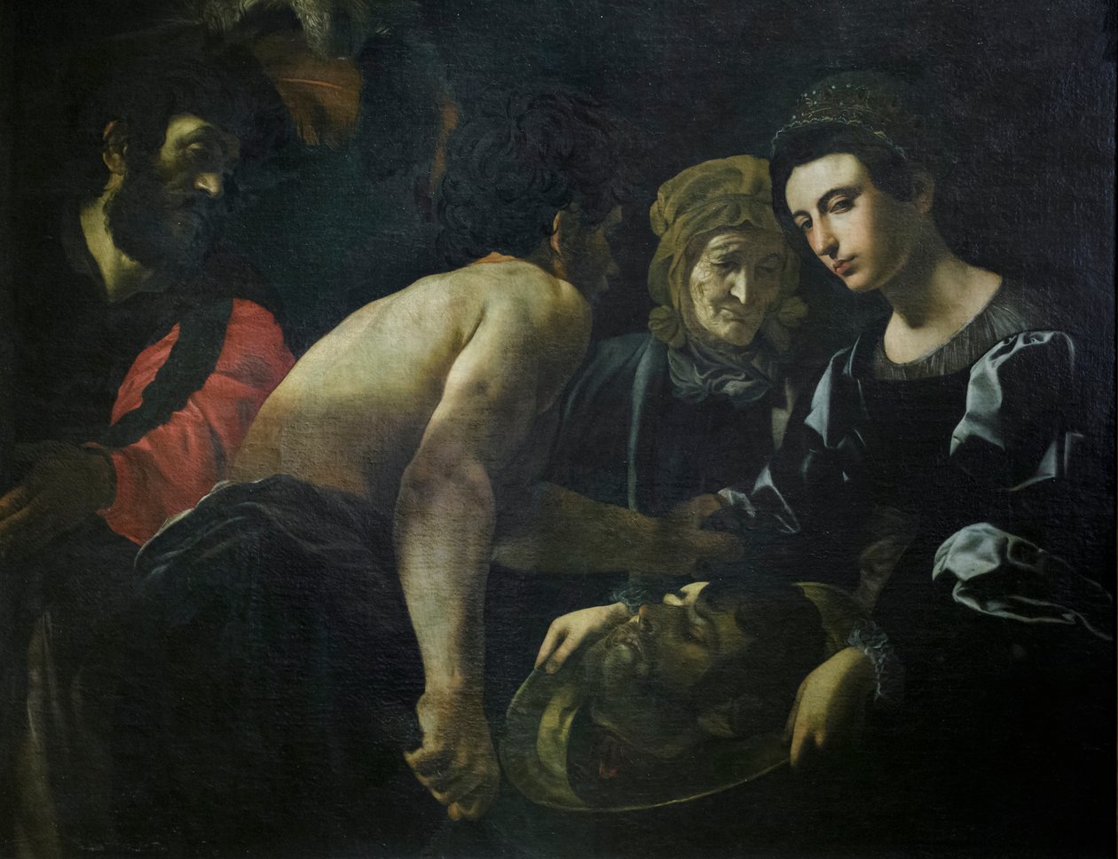 Salome z głową Jana Chrzciciela autorstwa Giovanni Battista Caracciolo