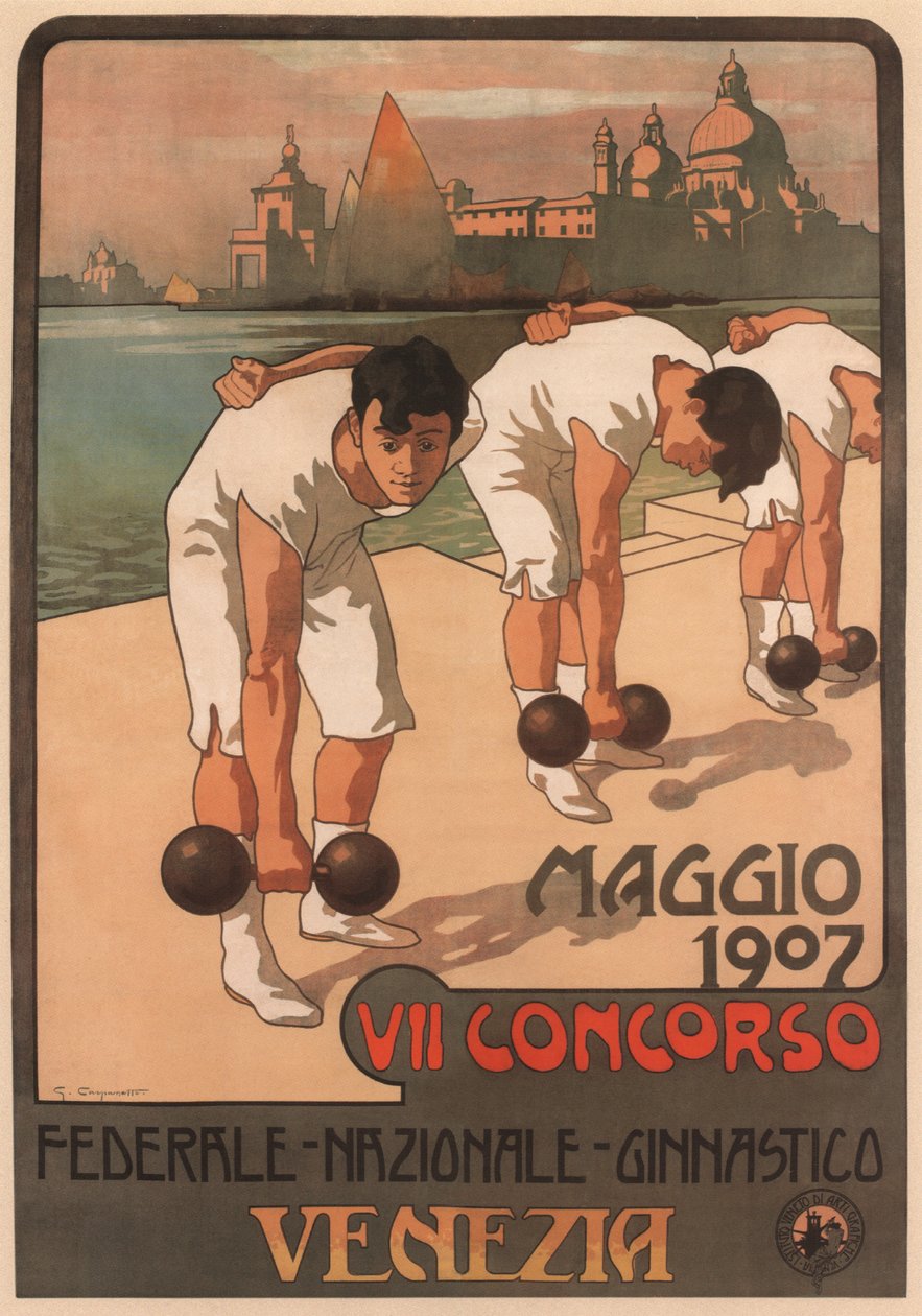 VII Federalny Konkurs Gimnastyczny, 1907 autorstwa Giovanni Battista Carpanetto