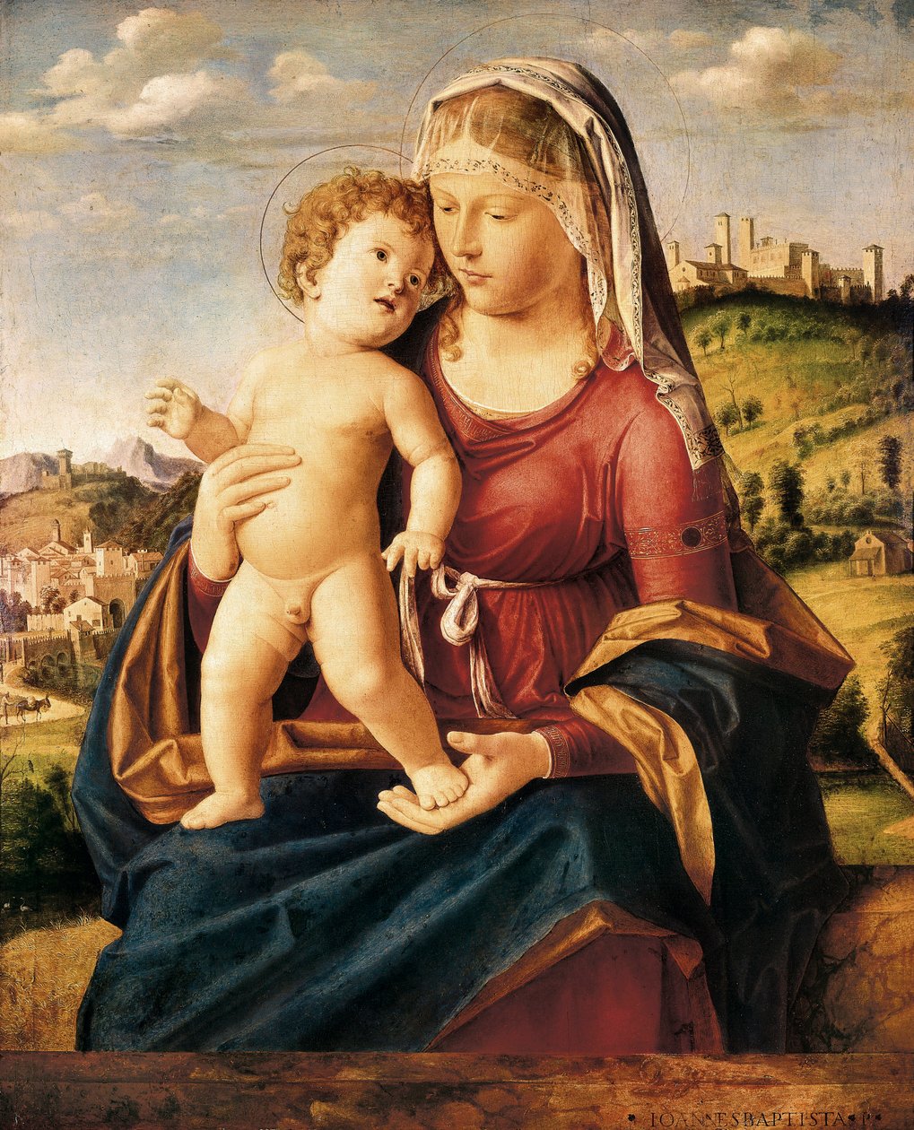 „Madonna z Dzieciątkiem” autorstwa Giovanni Battista Cima da Conegliano
