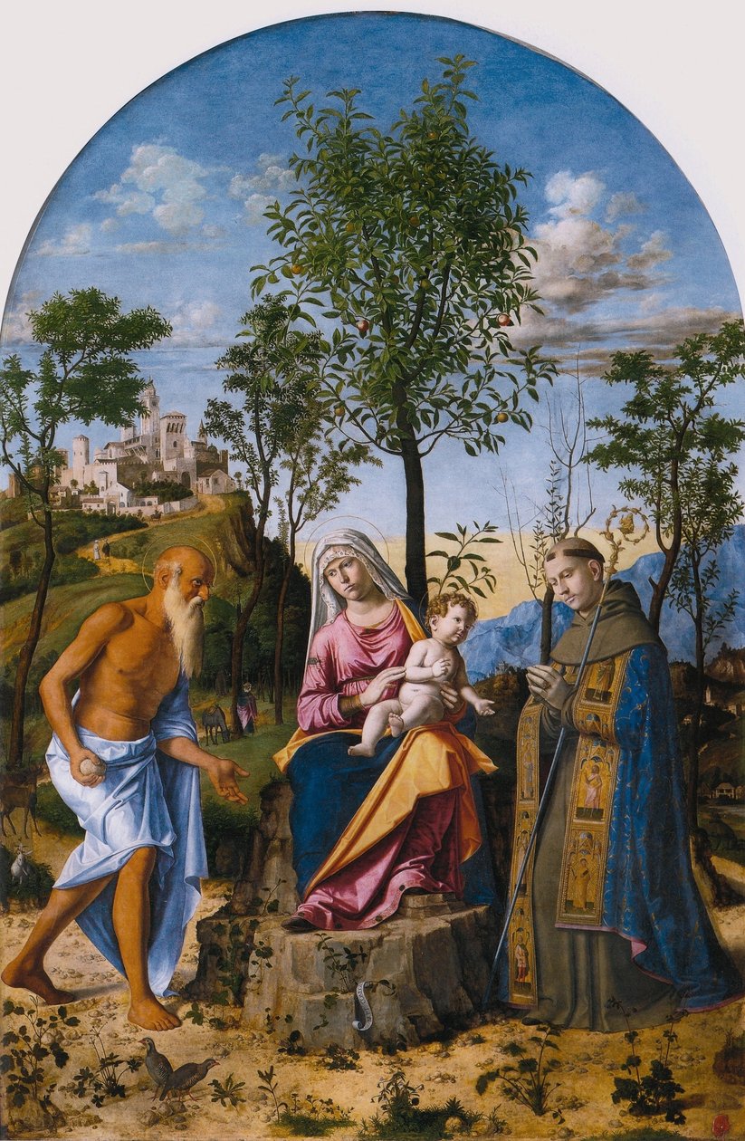 Madonna z Drzewa Pomarańczowego autorstwa Giovanni Battista Cima da Conegliano