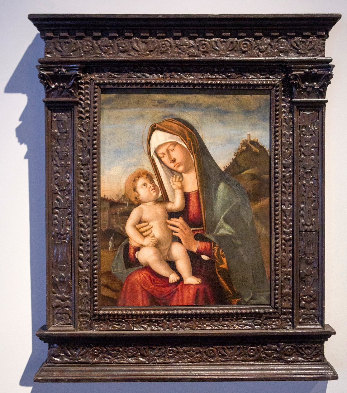 Madonna z Dzieciątkiem (olej na płótnie) autorstwa Giovanni Battista Cima da Conegliano
