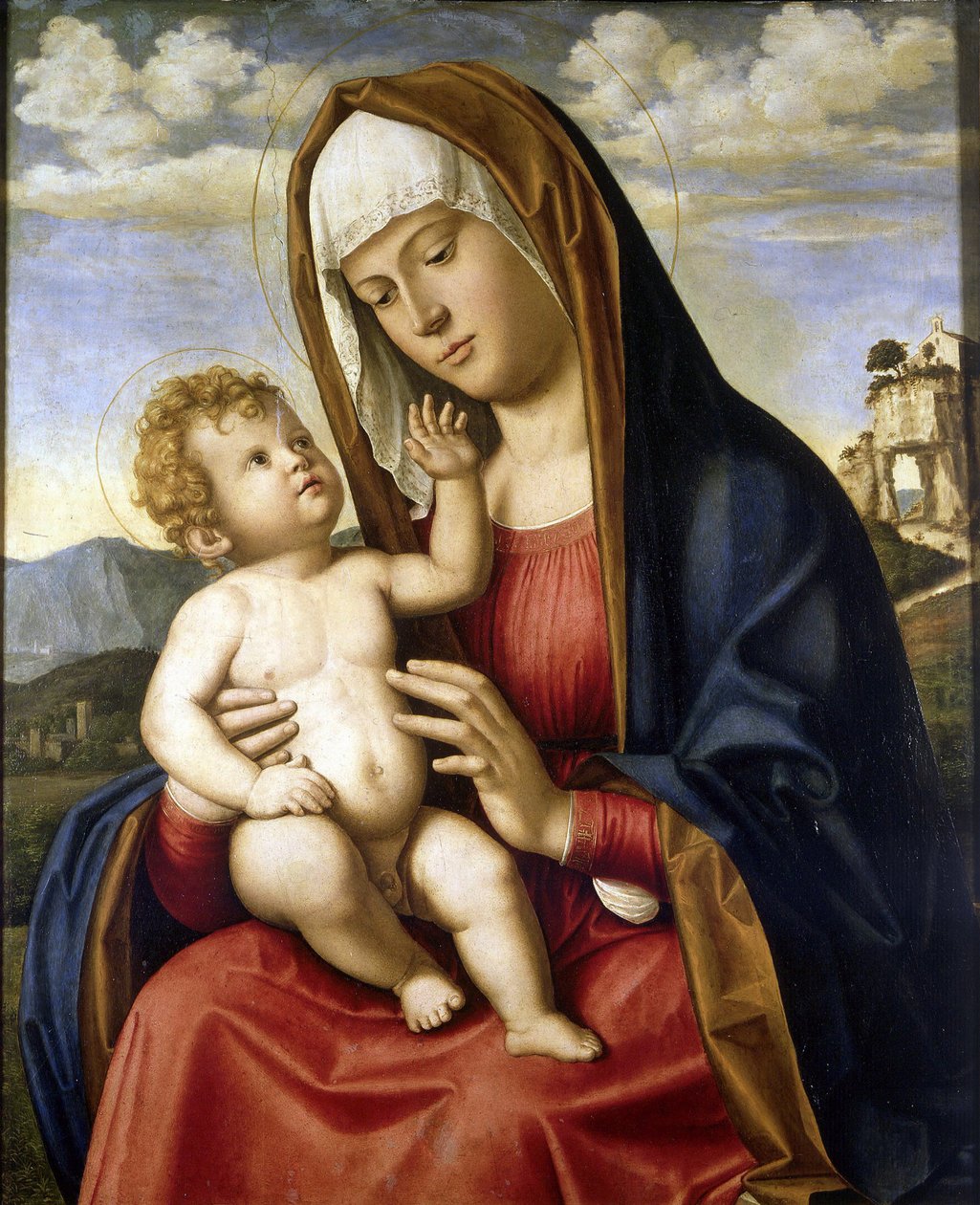 Dziewica i Dziecko autorstwa Giovanni Battista Cima da Conegliano