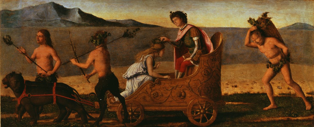 Ślub Bachusa i Ariadny, 1505 autorstwa Giovanni Battista Cima da Conegliano