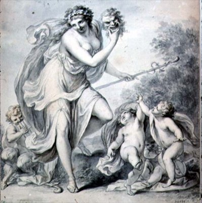 Komedia, XVIII wiek autorstwa Giovanni Battista Cipriani
