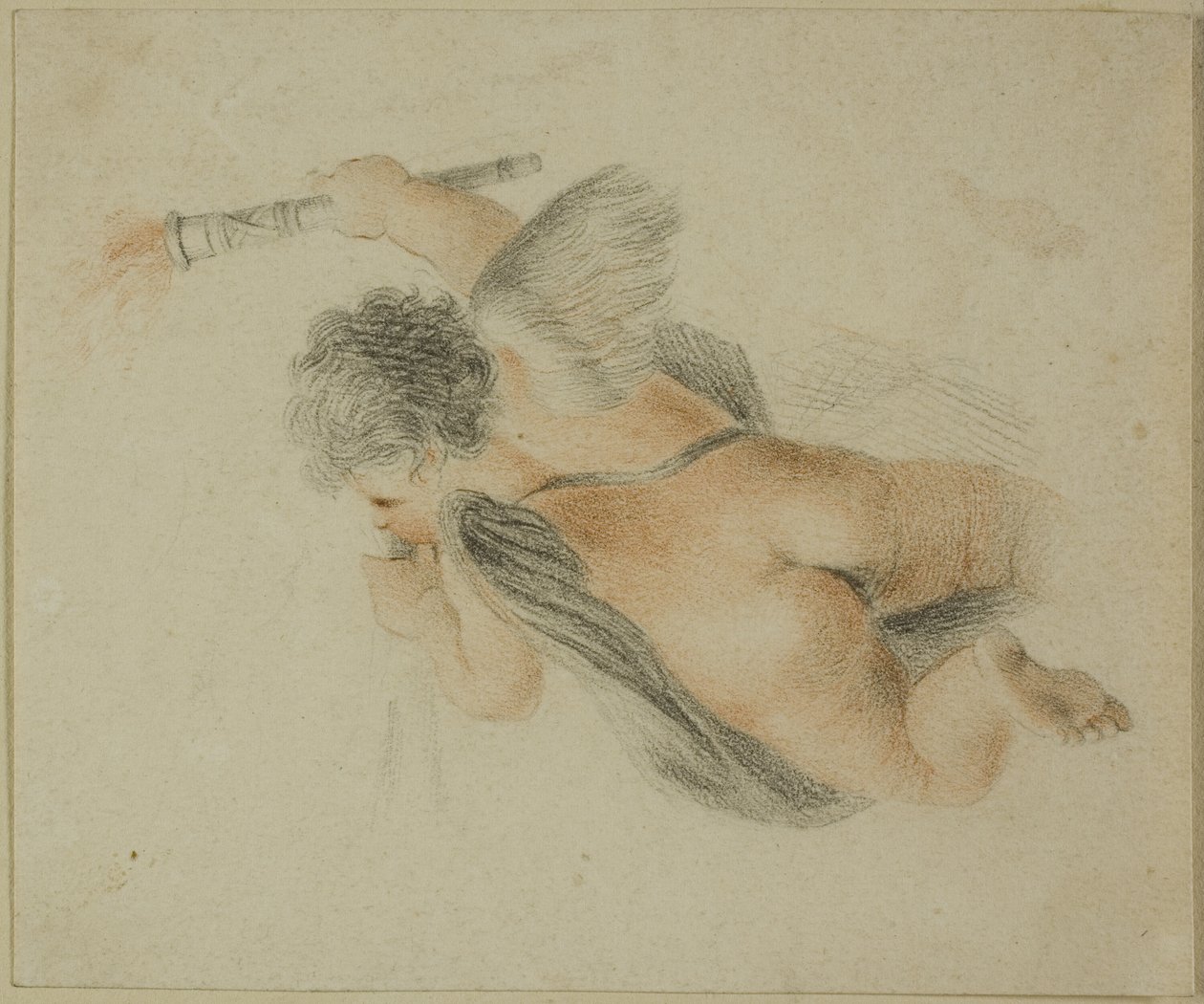Putto z pochodnią autorstwa Giovanni Battista Cipriani