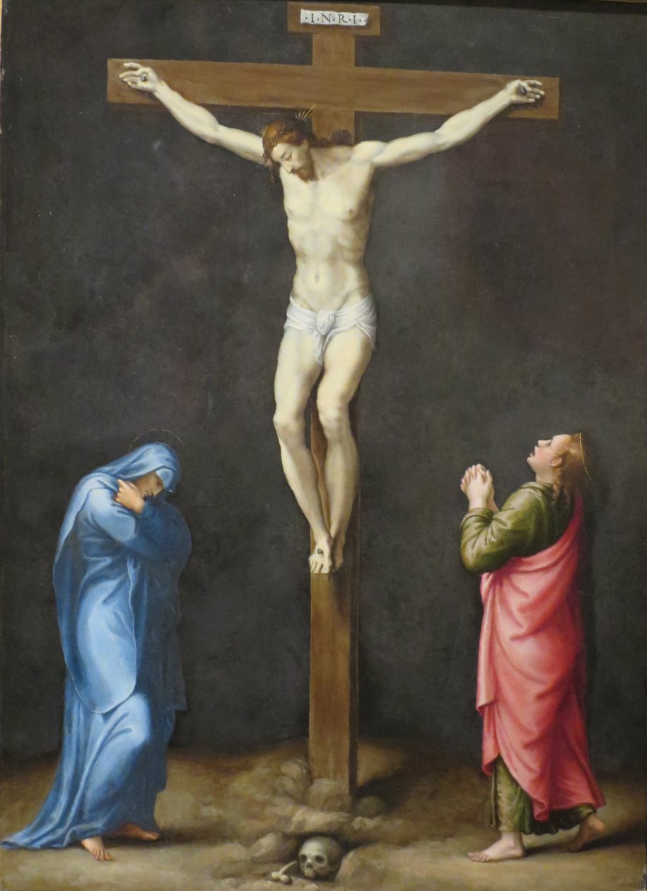 Ukrzyżowanie autorstwa Giovanni Battista Cremonini