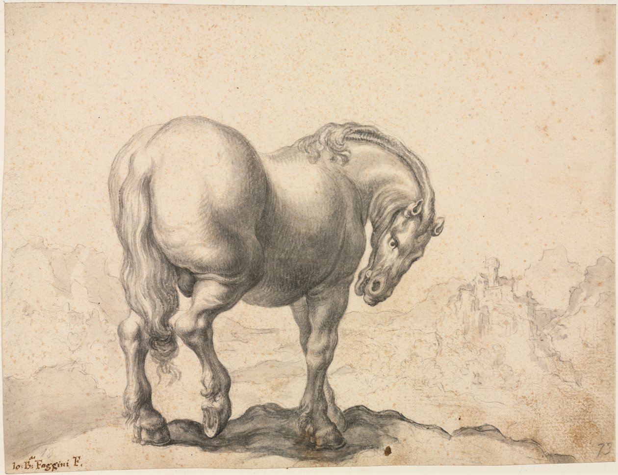 Studium ogiera, I III XVIII w. autorstwa Giovanni Battista Foggini