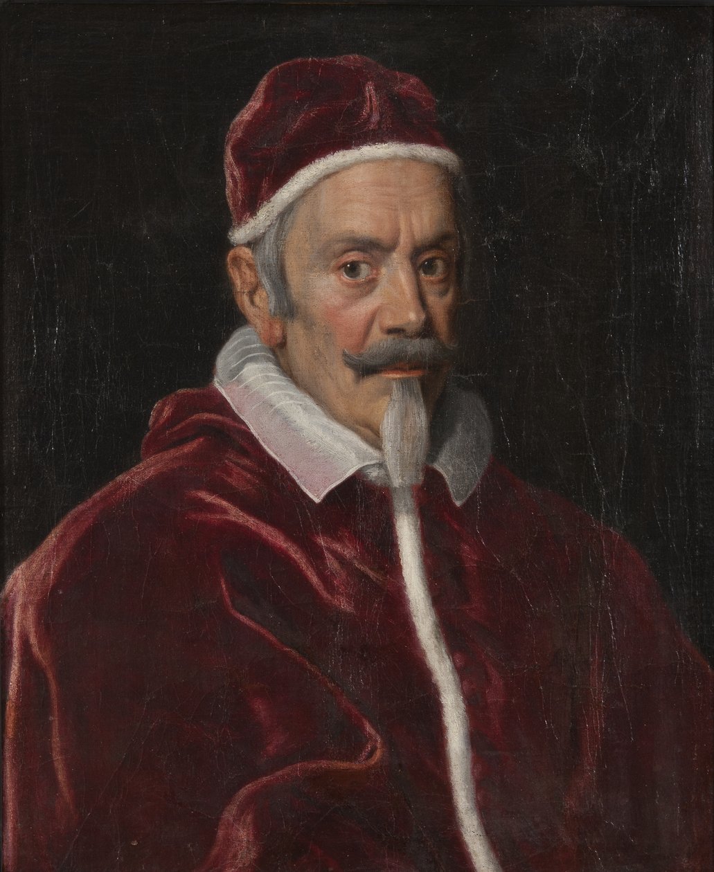 Papież Aleksander VII, ok.1660 autorstwa Giovanni Battista Gaulli