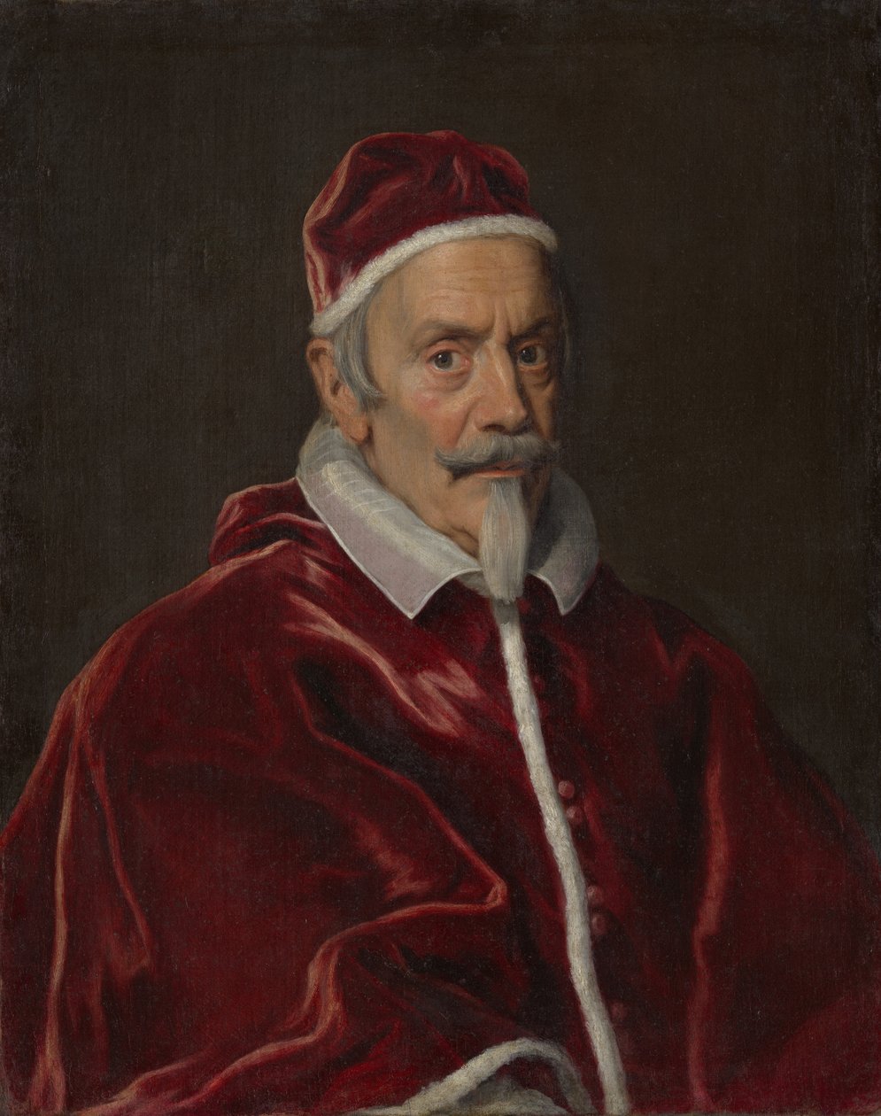 Papież Klemens X 1590-1676, ca. 1670-71. autorstwa Giovanni Battista Gaulli Baciccio