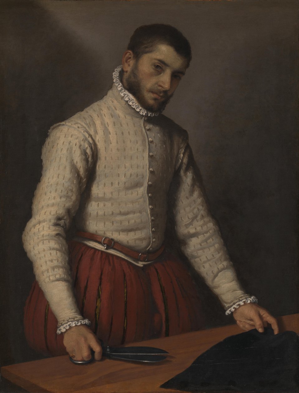 Włoski: Krawiec autorstwa Giovanni Battista Moroni