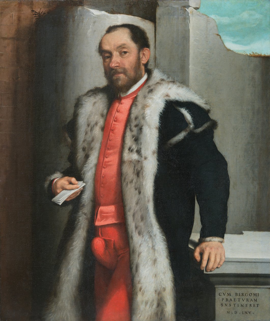 Portret Antonio Navagero autorstwa Giovanni Battista Moroni