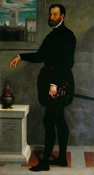 Portret hrabiego Secco Suardo autorstwa Giovanni Battista Moroni