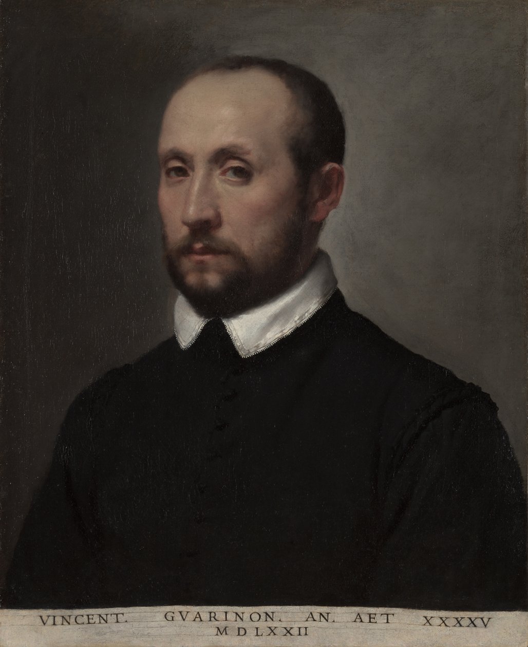 Portret Vincenzo Guarignoni autorstwa Giovanni Battista Moroni