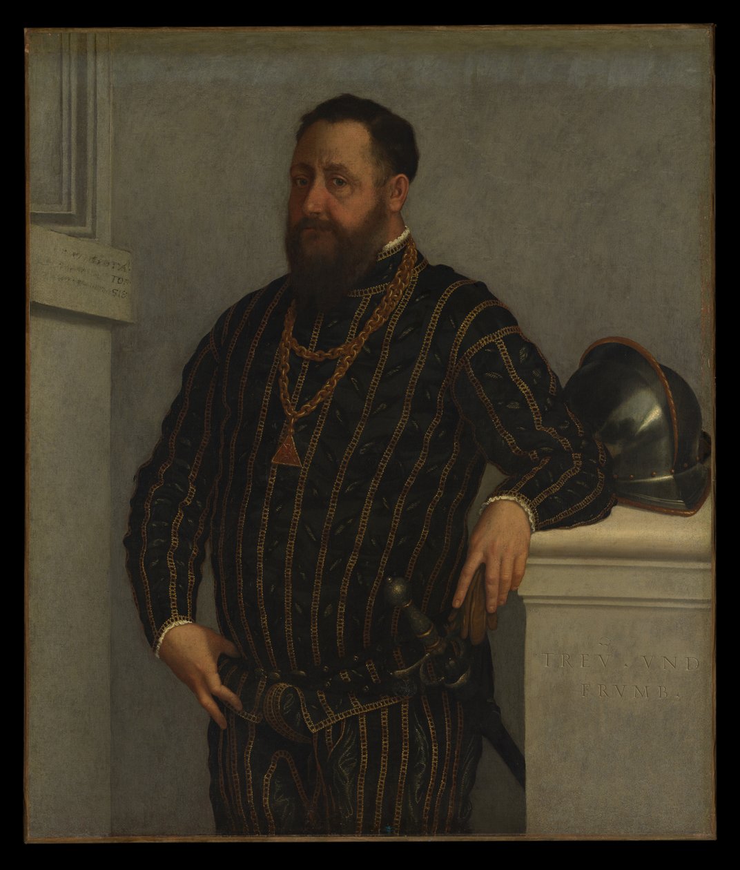 Portret mężczyzny autorstwa Giovanni Battista Moroni
