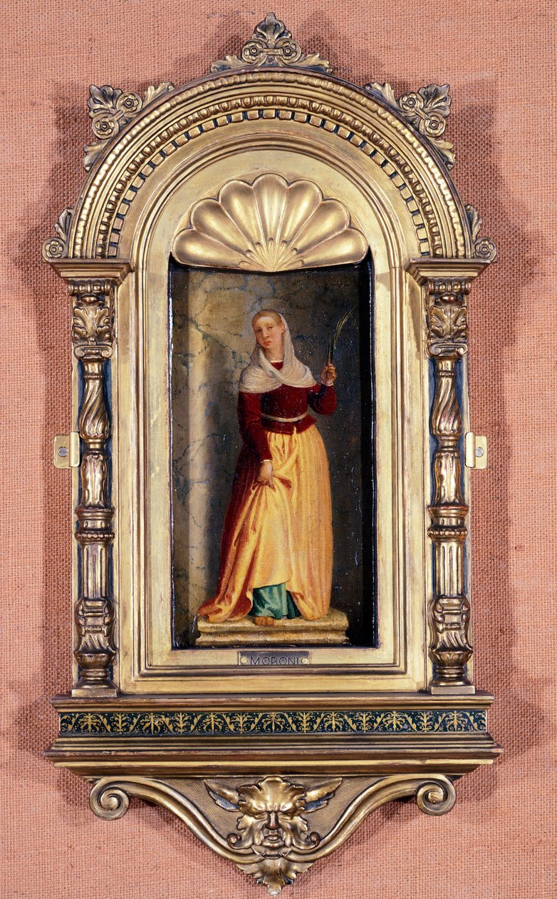 Święta Łucja – Giovanni Battista Moroni (około 1525-1578) autorstwa Giovanni Battista Moroni