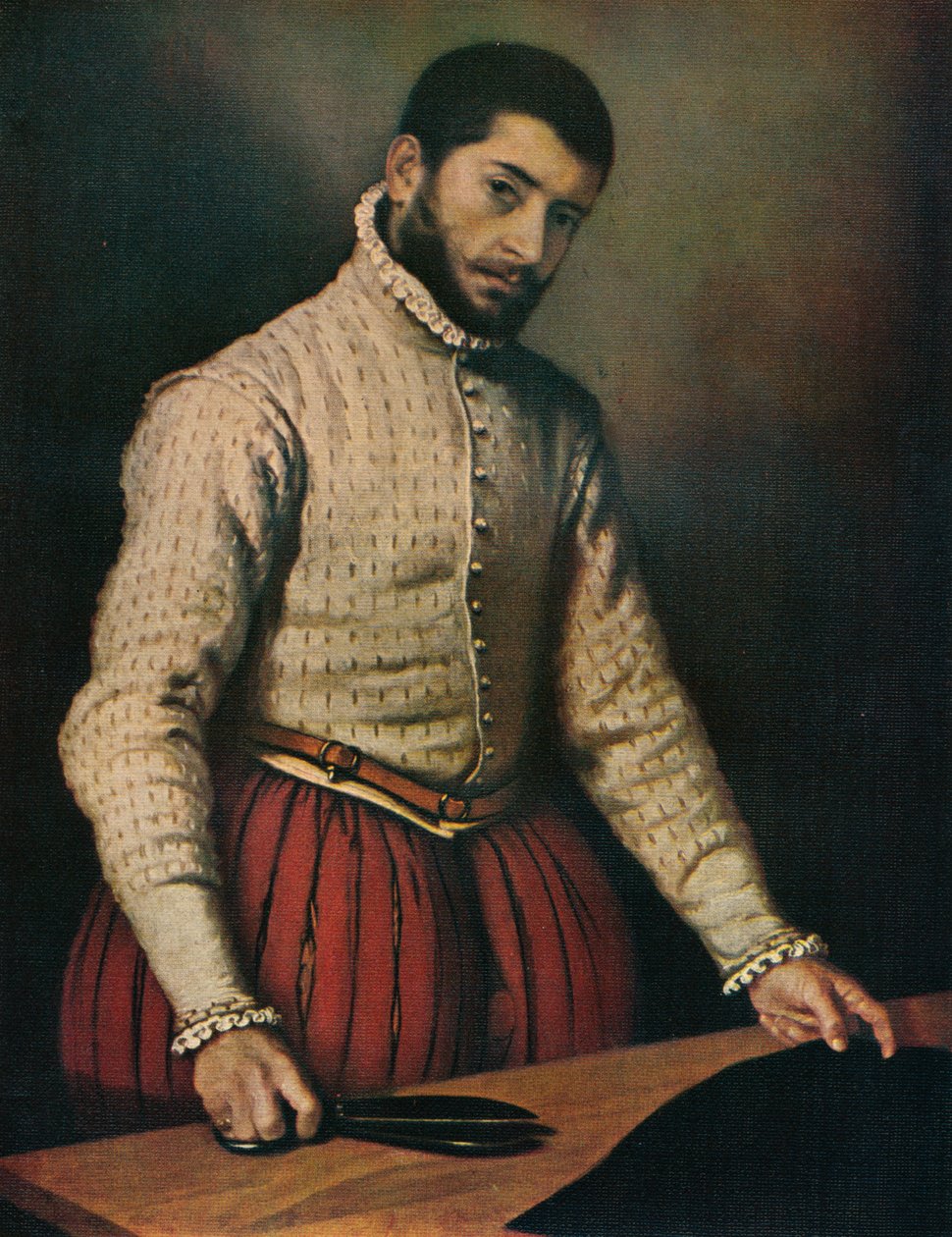 Krawiec Il Tagliapanni, c1565, 1911 autorstwa Giovanni Battista Moroni