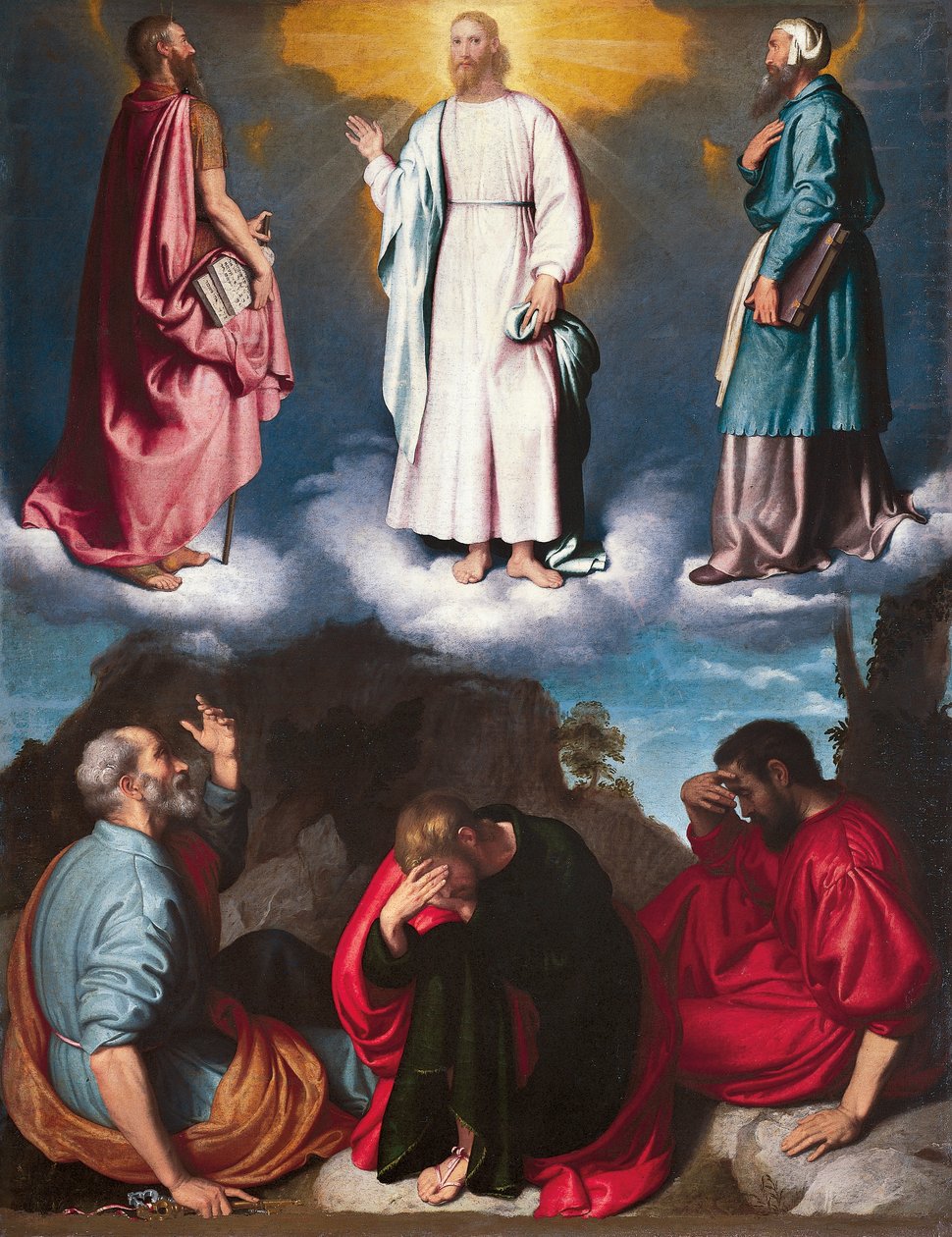 Przemienienie przez Giovanni Battista Moroni (około 1525-1578) autorstwa Giovanni Battista Moroni