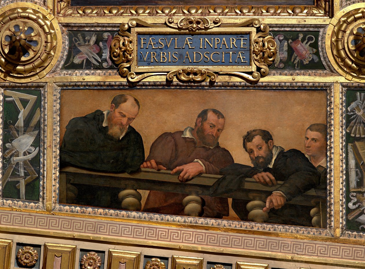 Portrety współpracowników Vasariego autorstwa Giovanni Battista Naldini