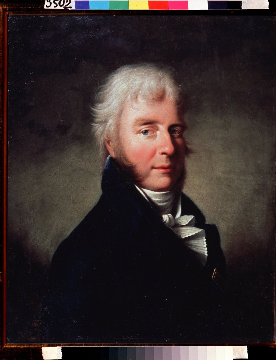 Portret księcia Siergieja F. Golicyna (1749-1810) (Portret księcia Siergieja F. Golincyna). Obraz Giovanniego Battisty Damona Ortolaniego (1750-po 1810), olej na płótnie przed 1810. Sztuka włoska, klasycyzm XIX wiek. Państwowe Muzeum V. Tropinina, Moskwa autorstwa Giovanni Battista Ortolani Damon