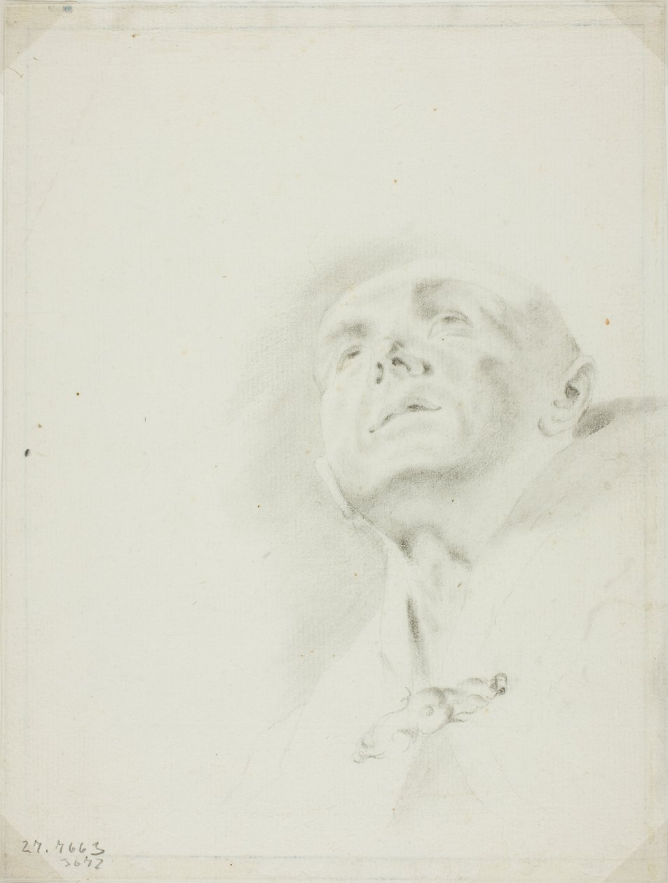 Głowa kapłana autorstwa Giovanni Battista Piazzetta
