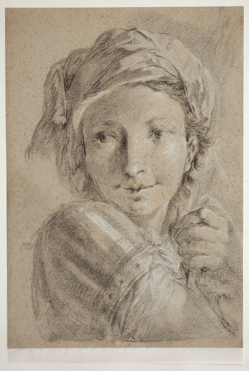 Głowa młodego żołnierza autorstwa Giovanni Battista Piazzetta