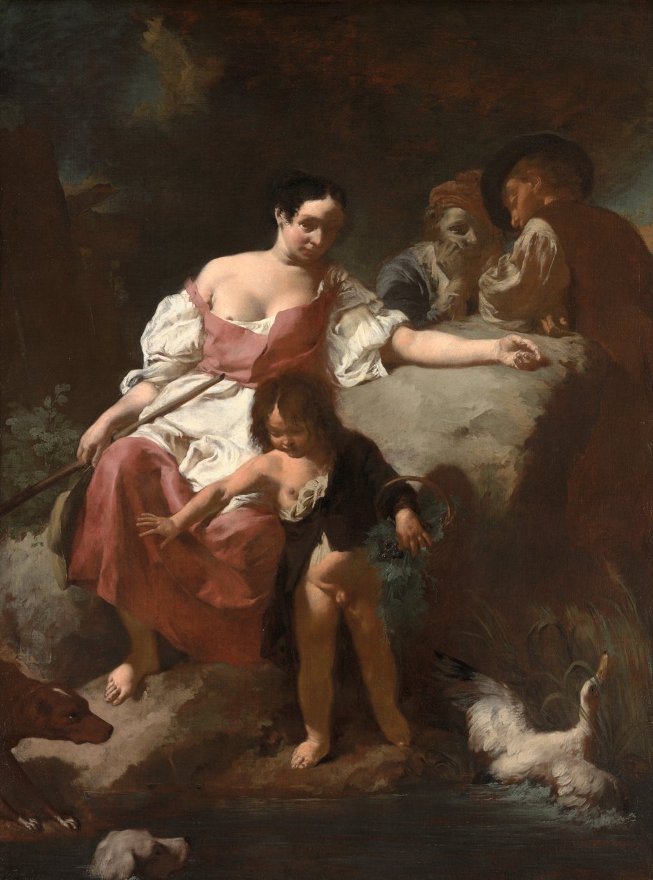 Scena duszpasterska autorstwa Giovanni Battista Piazzetta