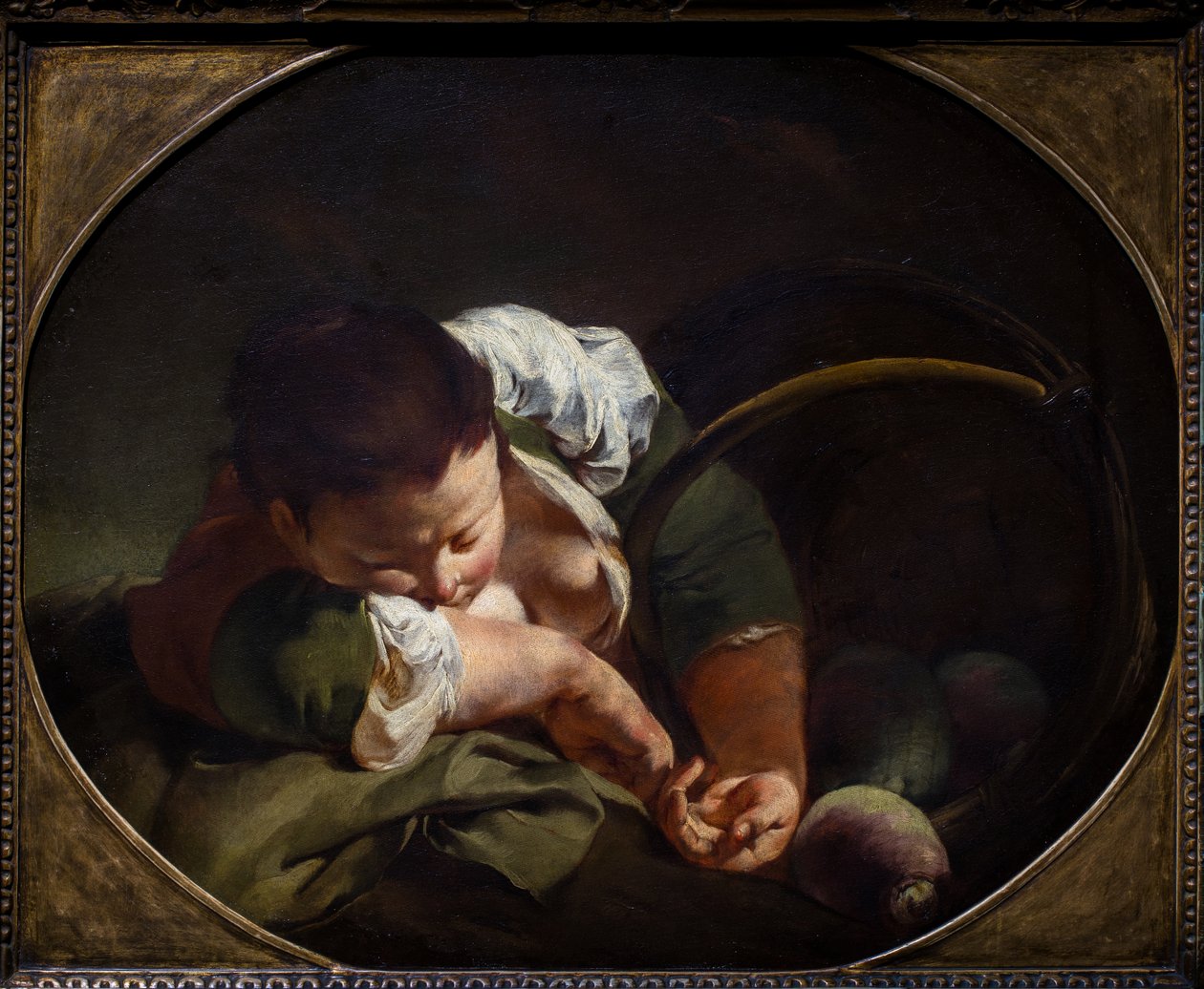 Śpiąca wieśniaczka autorstwa Giovanni Battista Piazzetta