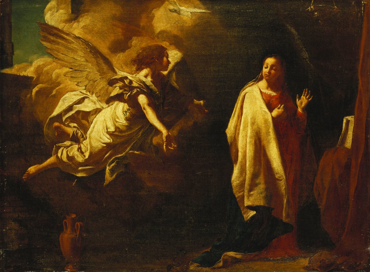 Zwiastowanie autorstwa Giovanni Battista Piazzetta
