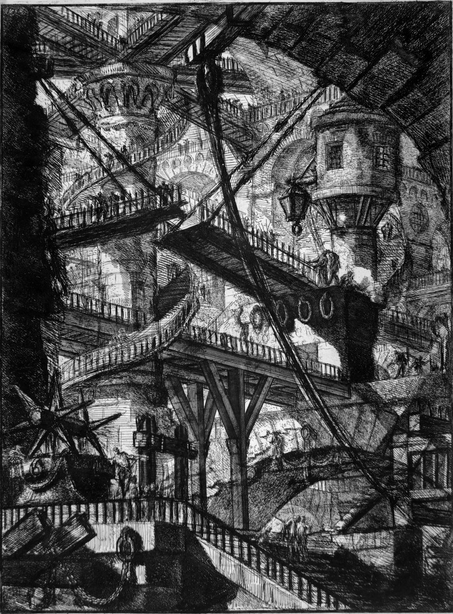 Carceri. Folder 7 autorstwa Giovanni Battista Piranesi